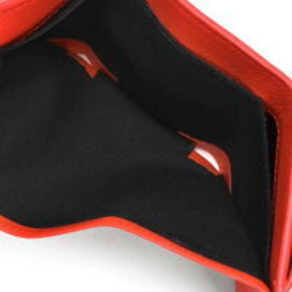 Balenciaga fold Rouge Tri Tango Wallet Red Paper